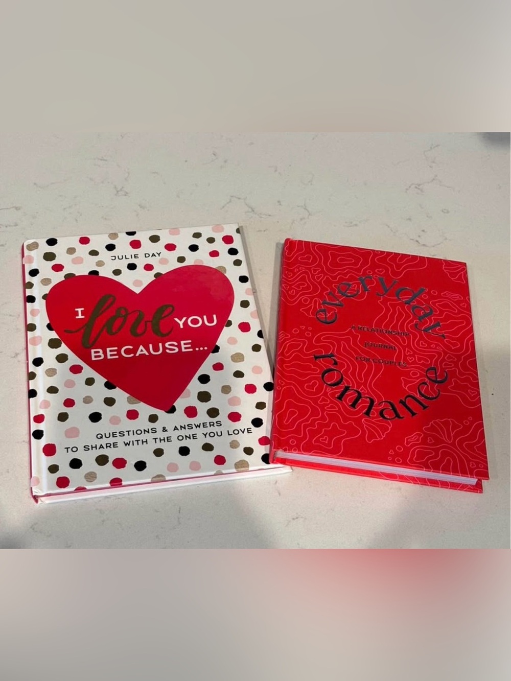 I Love You Because Hardcover Journal. Relationship Gifts Books